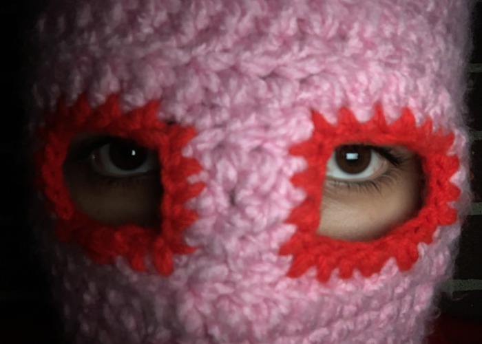 close up eyes shot